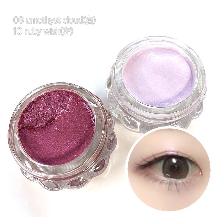 ジルスチュアート　エターナル アイビジュー 10 ruby wish/JILL STUART/ジェル・クリームアイシャドウを使ったクチコミ（3枚目）