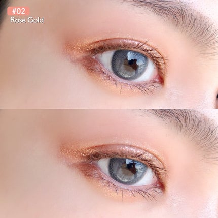 ブリンクリームパウダーシャドウ/BLING GLOW/単色アイシャドウを使ったクチコミ(5枚目)