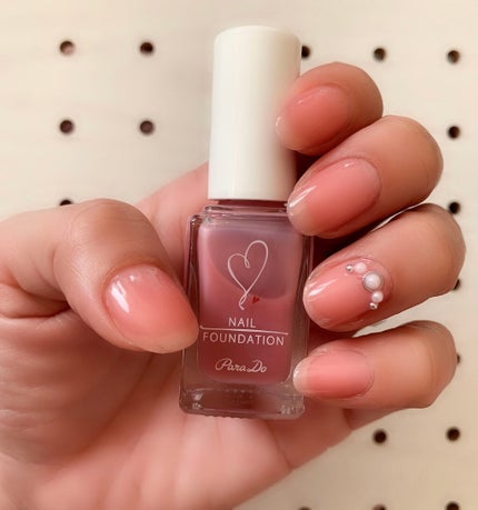 ネイルファンデーション/パラドゥ/マニキュアを使ったクチコミ(3枚目)