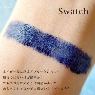 MOTE MASCARA™ (モテマスカラ) NAVY/UZU BY FLOWFUSHI/マスカラを使ったクチコミ（3枚目）