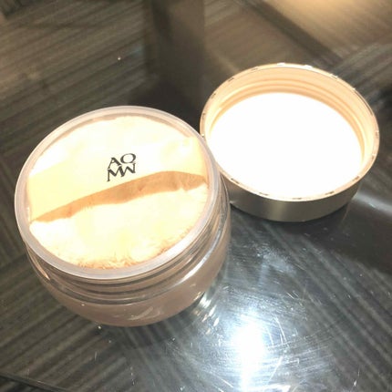AQ MW フェイスパウダー/DECORTÉ/ルースパウダーを使ったクチコミ(3枚目)