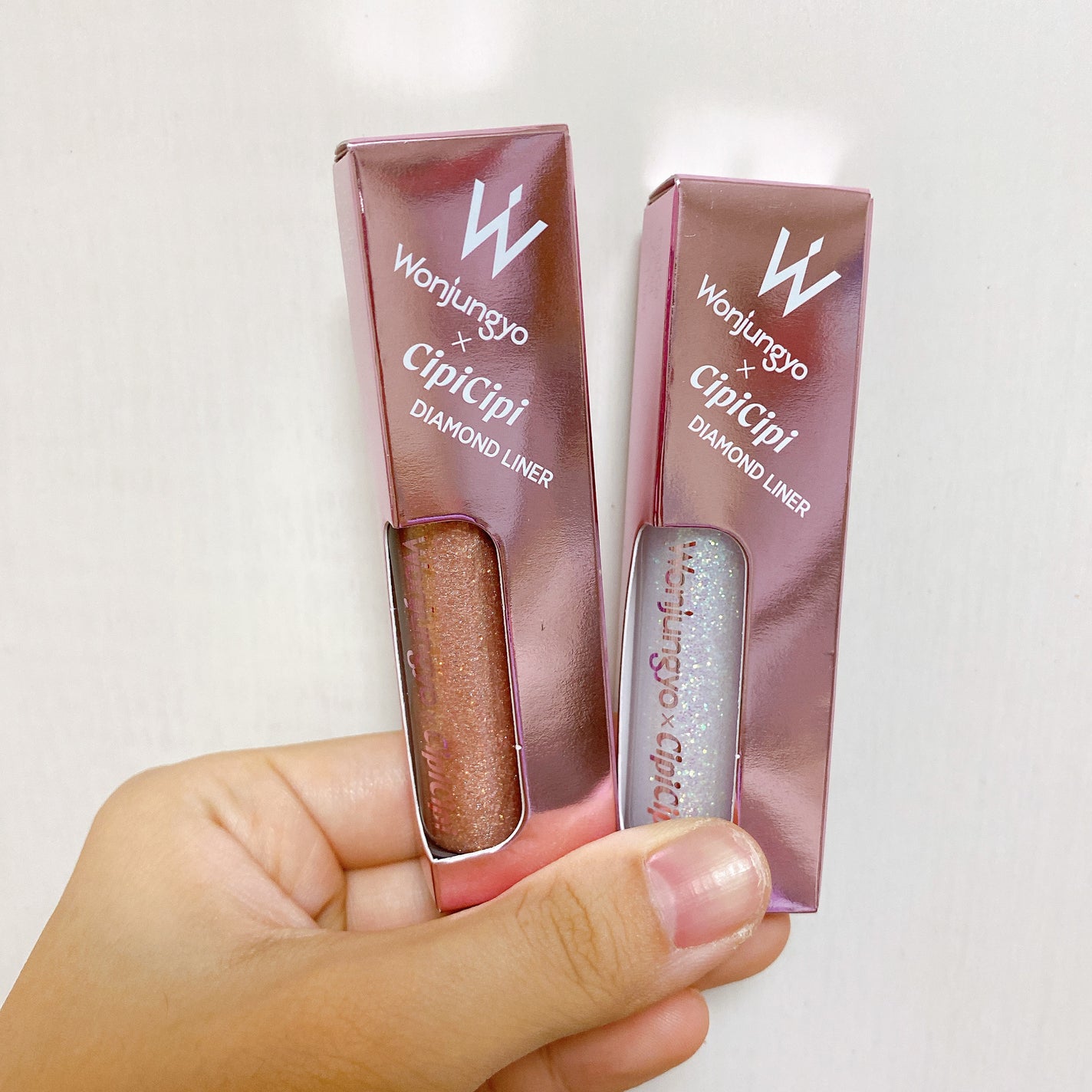 ウォンジョンヨ ダイヤモンドライナー/Wonjungyo/リキッドアイシャドウを使ったクチコミ(2枚目)