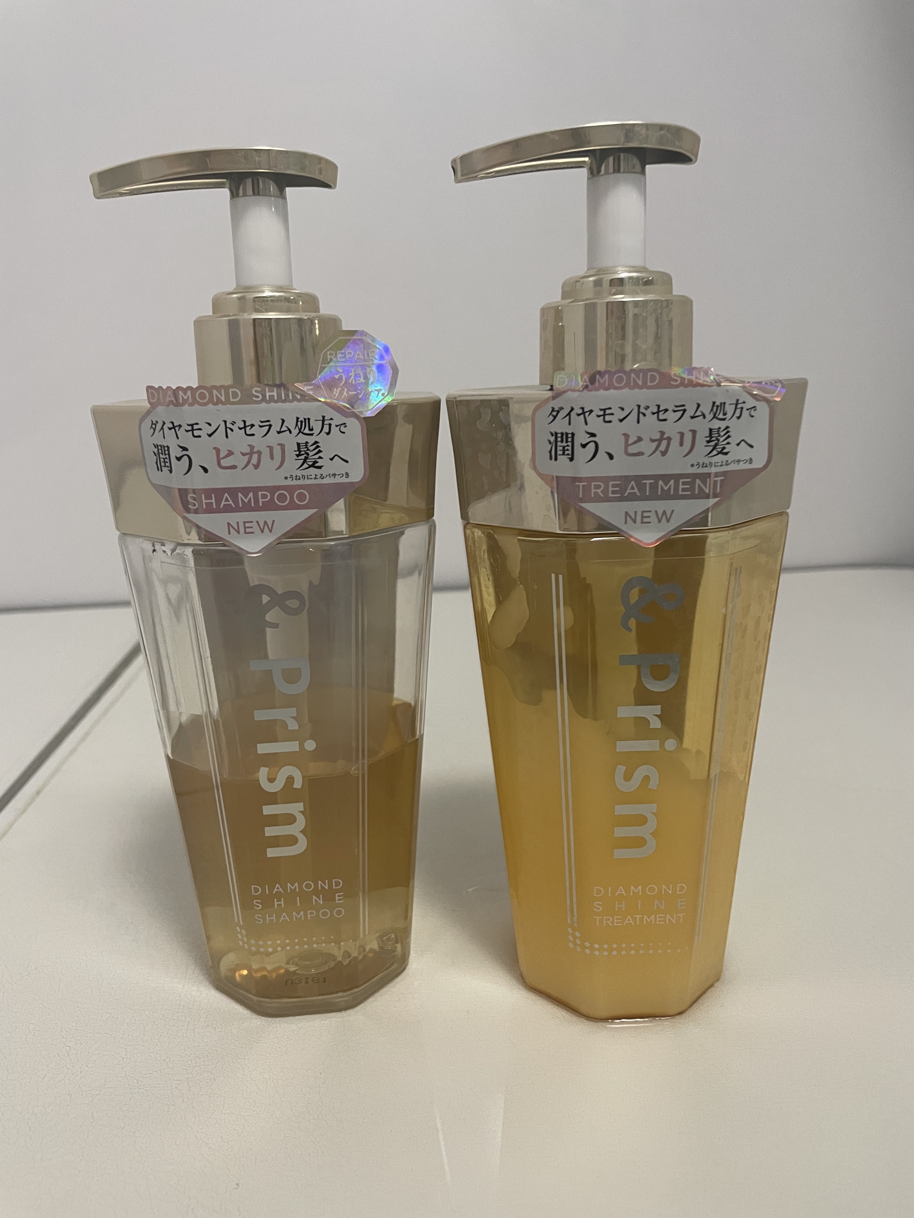 DIAMOND SHINE シャンプー/ヘアトリートメント/&Prism/市販シャンプーを使ったクチコミ（1枚目）