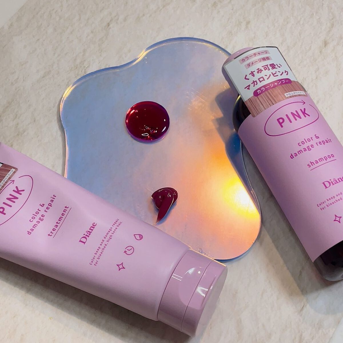 カラーシャンプー&トリートメント/ダイアン/市販シャンプーを使ったクチコミ(3枚目)
