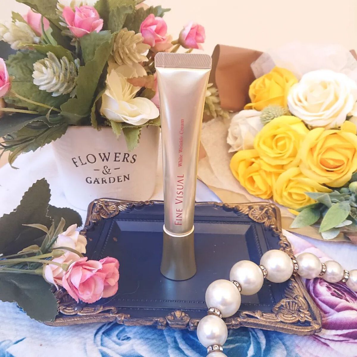 ホワイトリンクルクリーム/FINE VISUAL/フェイスクリームを使ったクチコミ（2枚目）