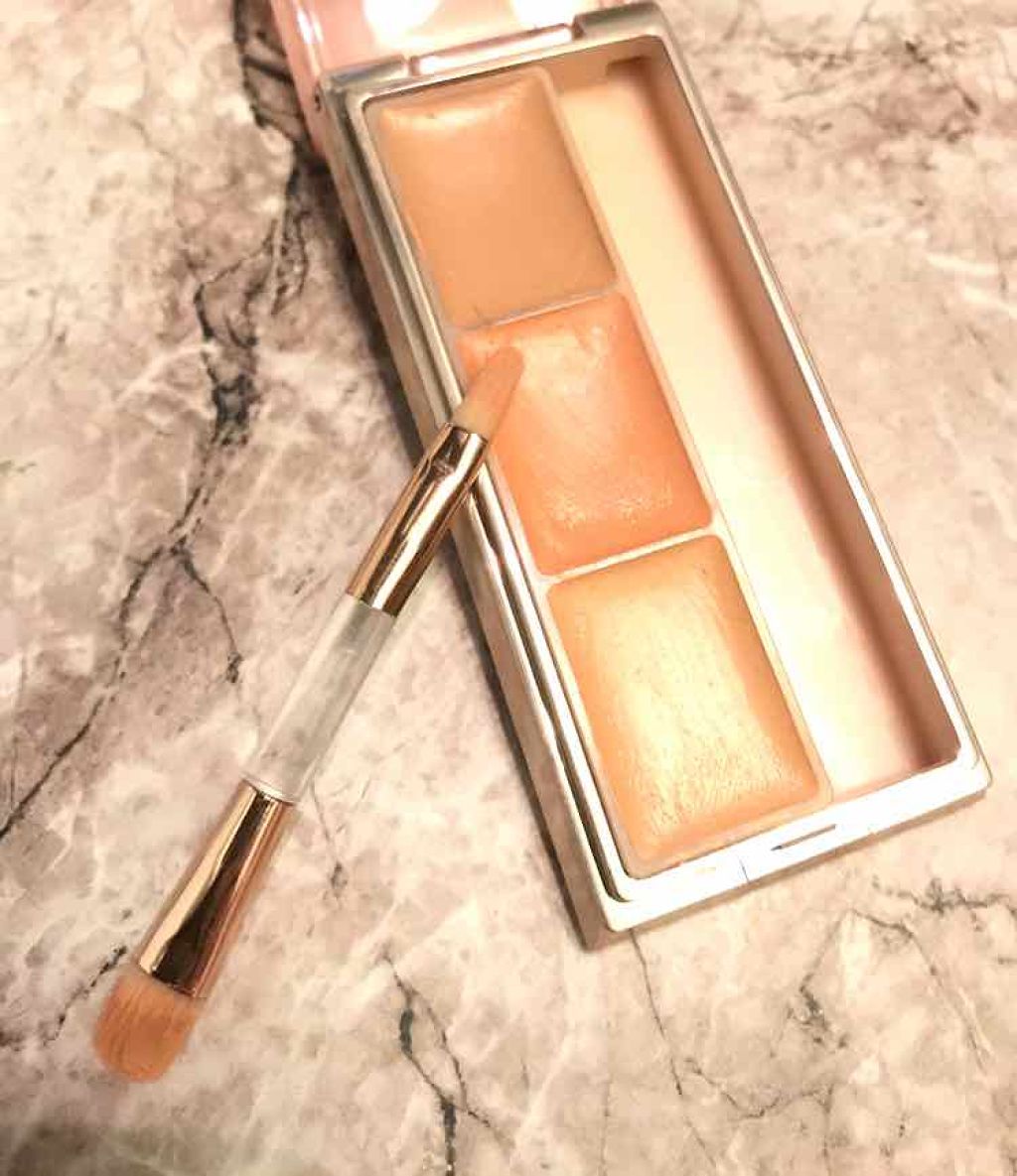 サイレントカバー コンシーラー/excel/パレットコンシーラーを使ったクチコミ(2枚目)