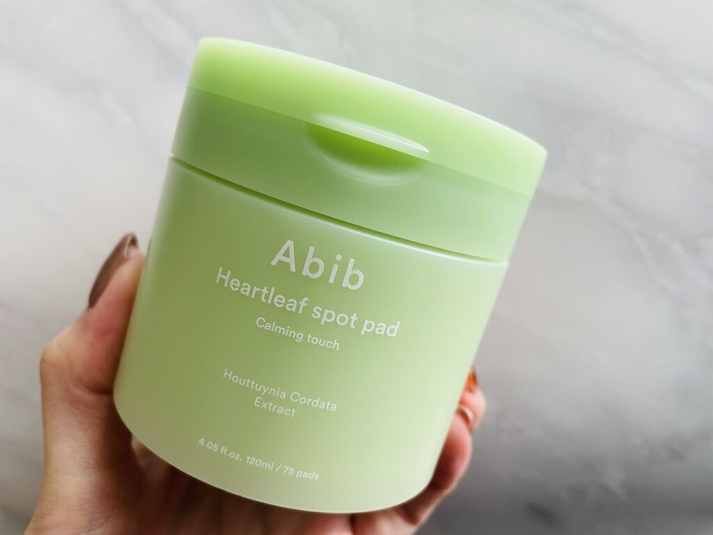 ドクダミカーミングタッチスポットパッド/Abib /トナーパッドを使ったクチコミ（1枚目）