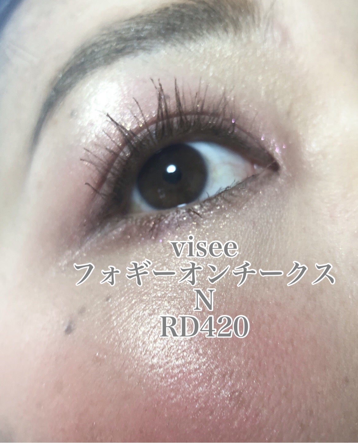 フォギーオンチークス N/Visée/パウダーチークを使ったクチコミ(3枚目)