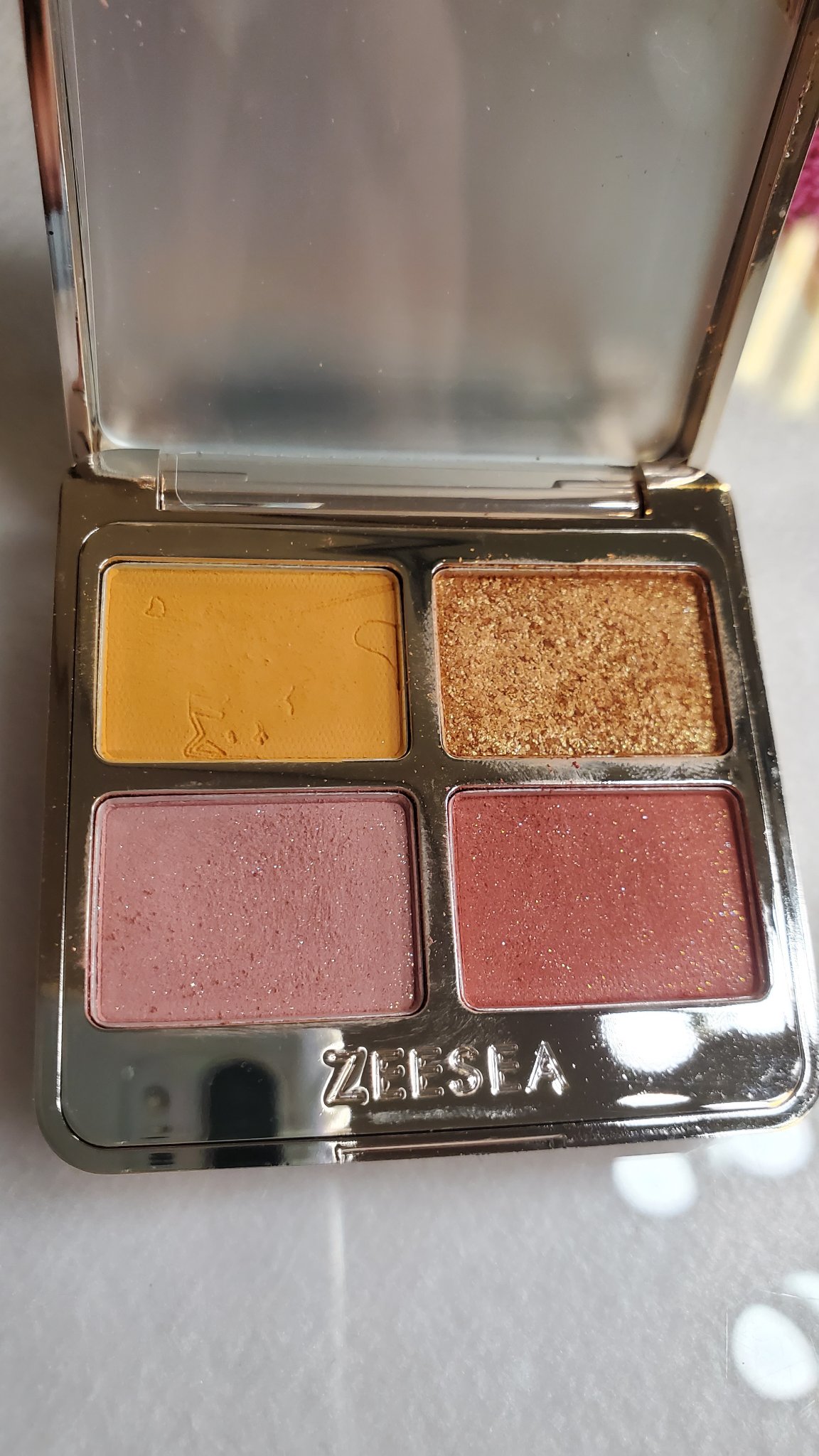 アニマルアイシャドウ(4シェード)/ZEESEA/アイシャドウパレットを使ったクチコミ（3枚目）