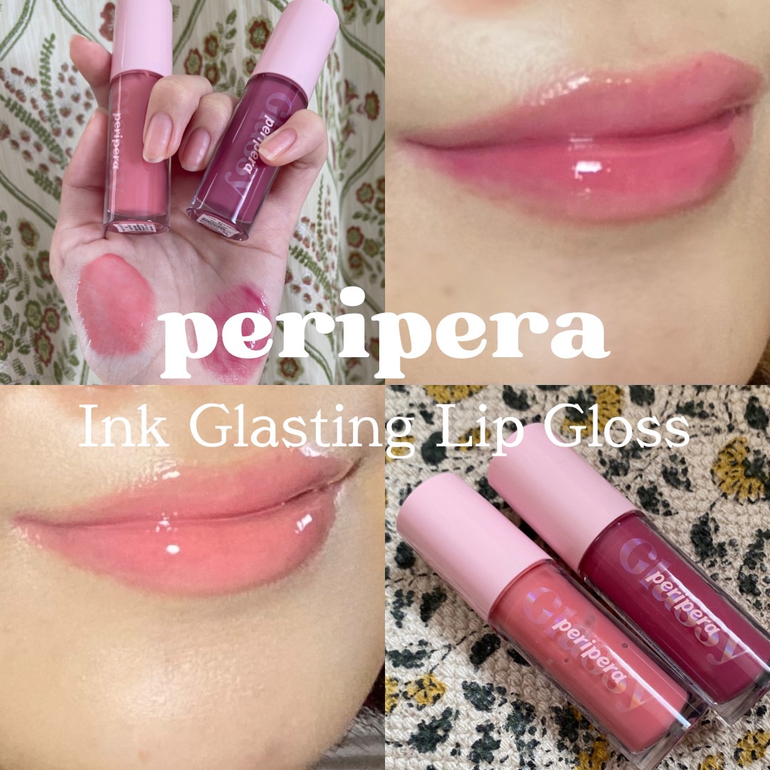 インク グラスティング リップ グロス 08 ラブ オブ フェイト(LOVE OF FATE)/PERIPERA/リップグロスを使ったクチコミ（1枚目）