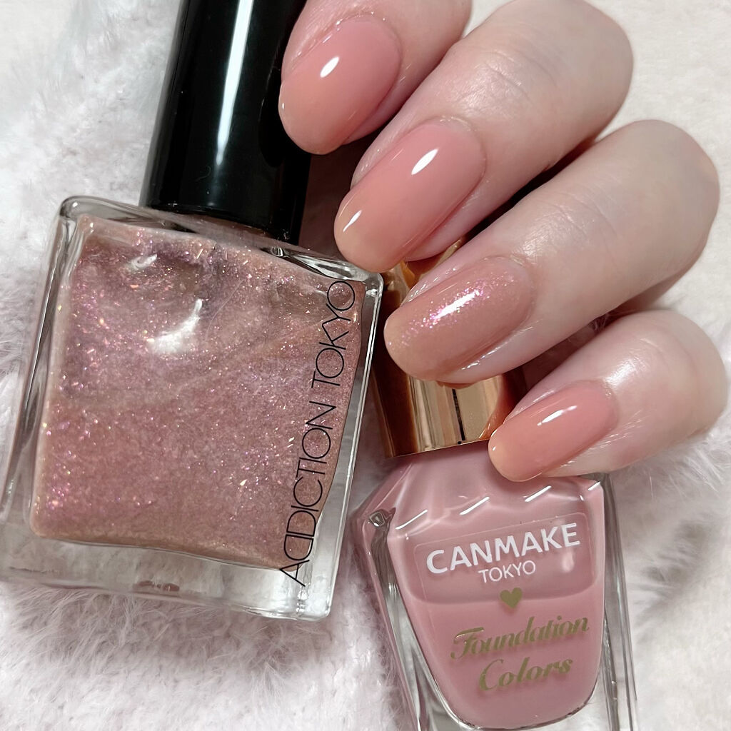 ファンデーションカラーズ/キャンメイク/マニキュアを使ったクチコミ（1枚目）