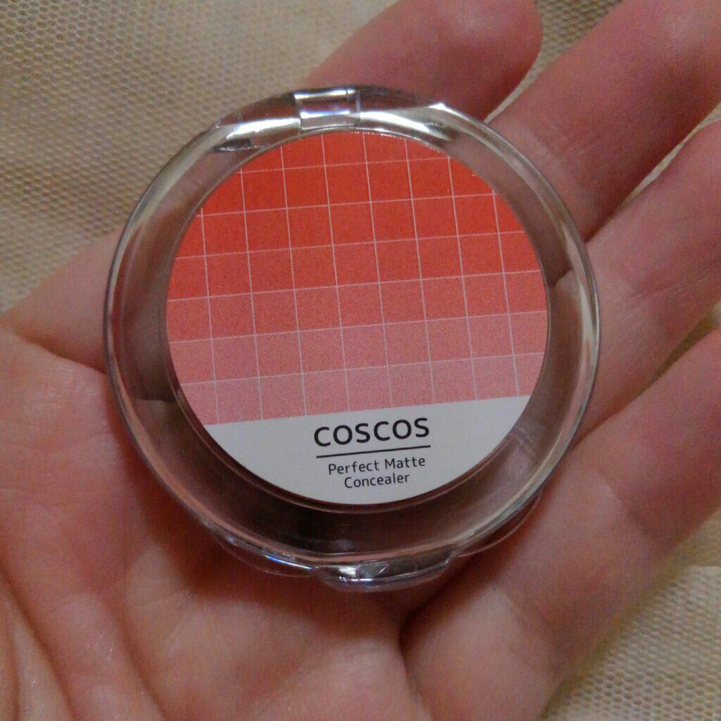 パーフェクトマットコンシーラー スカーレットオレンジ/COSCOS/クリームコンシーラーを使ったクチコミ（1枚目）