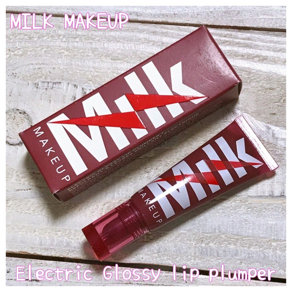 Electric Glossy lip plumper /Milk MAKEUP/リップグロスを使ったクチコミ（1枚目）