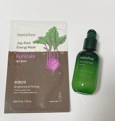 ルートベジタブル マスク KL（コールラビ）/innisfree/シートマスク・パックを使ったクチコミ（1枚目）