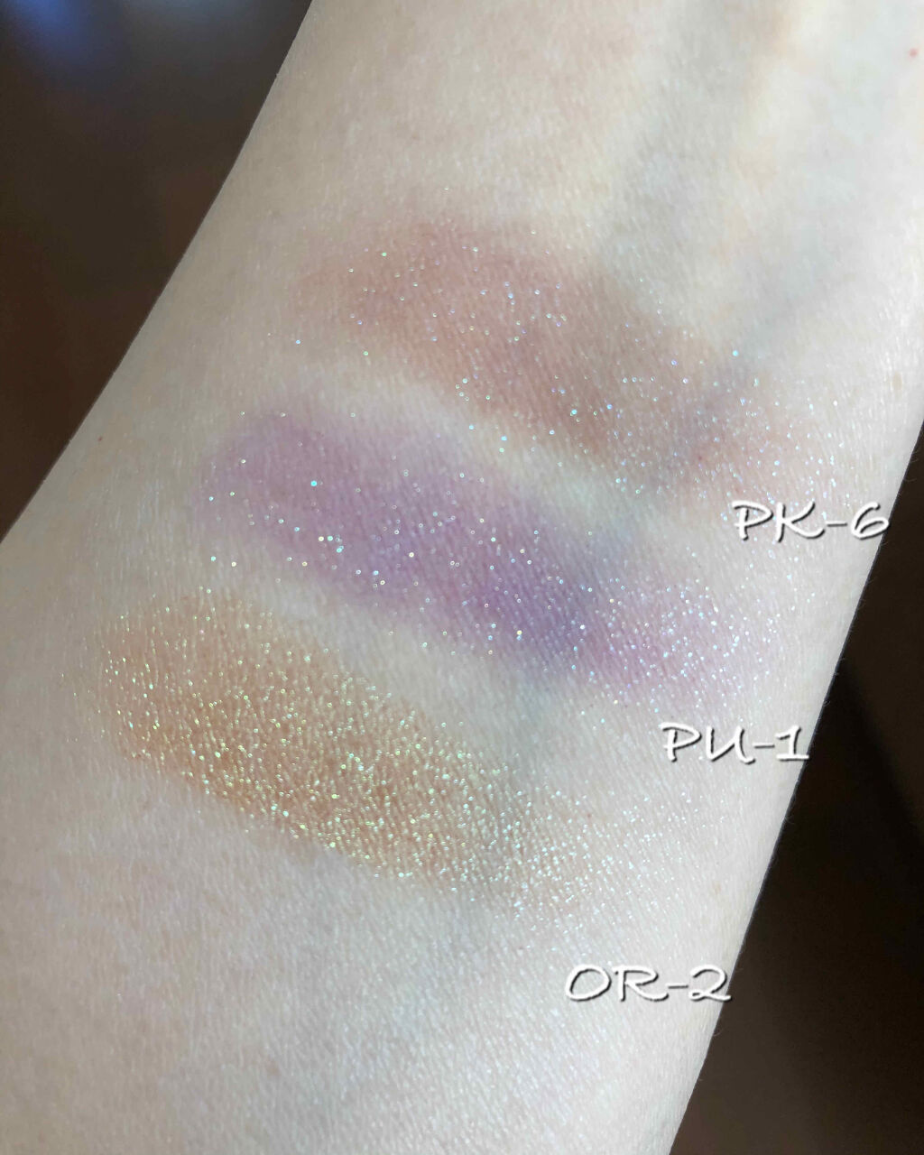 UR GLAM　POWDER EYESHADOW/U R GLAM/単色アイシャドウを使ったクチコミ（3枚目）