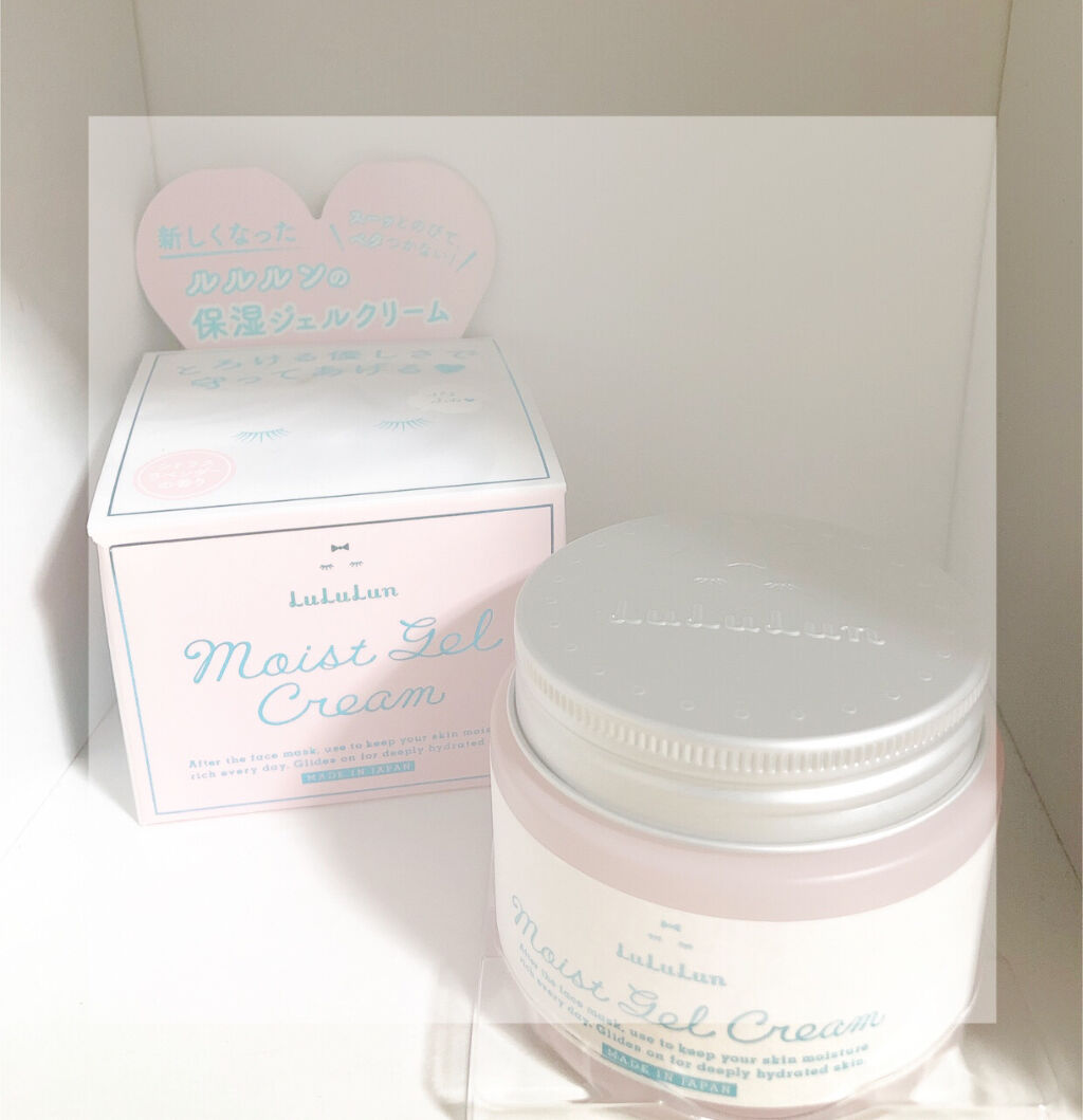 ルルルン モイストジェルクリーム（保湿タイプ）/ルルルン/フェイスクリームを使ったクチコミ（1枚目）