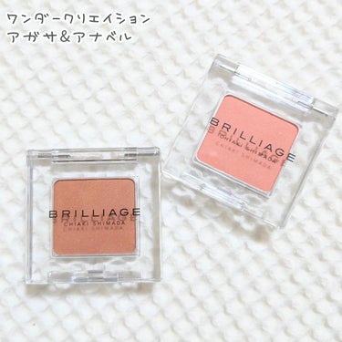 ブリリアージュ ワンダークリエイション のクチコミ「BRILLIAGE
ワンダークリエイション 
アガサ&アナベル

マットとツヤの両方を備えたシ.....」（1枚目）