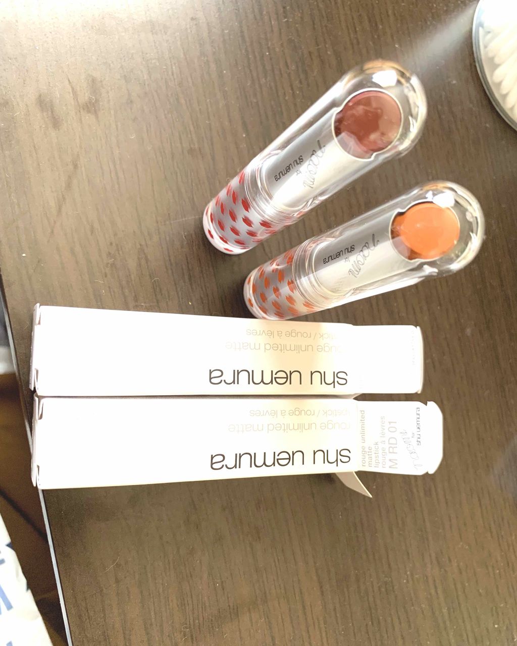 ルージュ アンリミテッド マット/shu uemura/口紅を使ったクチコミ（1枚目）