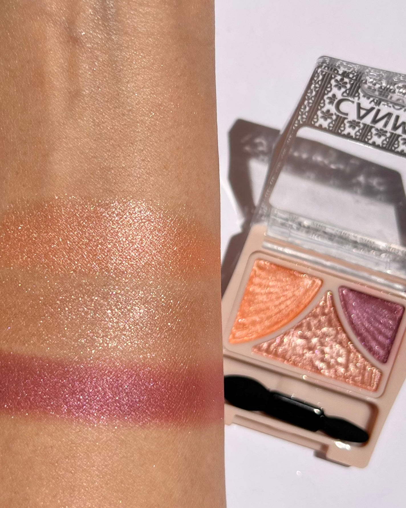 Yurika Ueki on LIPS 「CANMAKEの限定アイシャドウ🦄CANMAKEジューシーピ..」(8枚目)