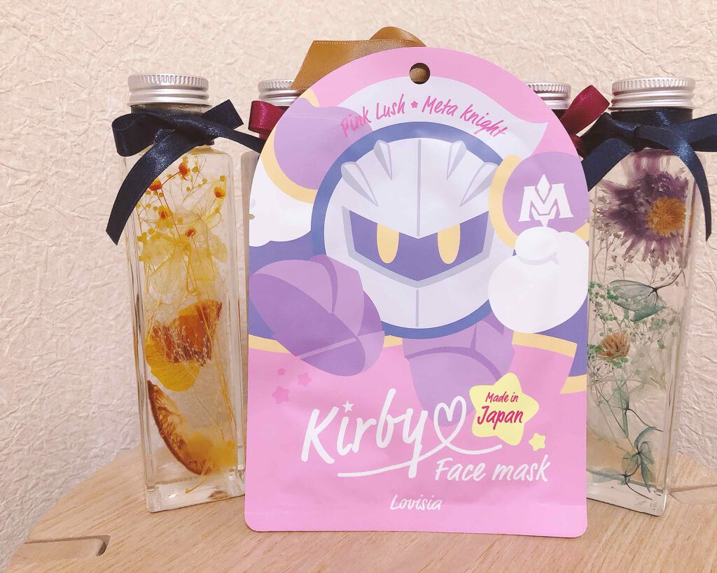 星のカービィフェイスマスク/ラヴィジア/シートマスク・パックを使ったクチコミ(1枚目)