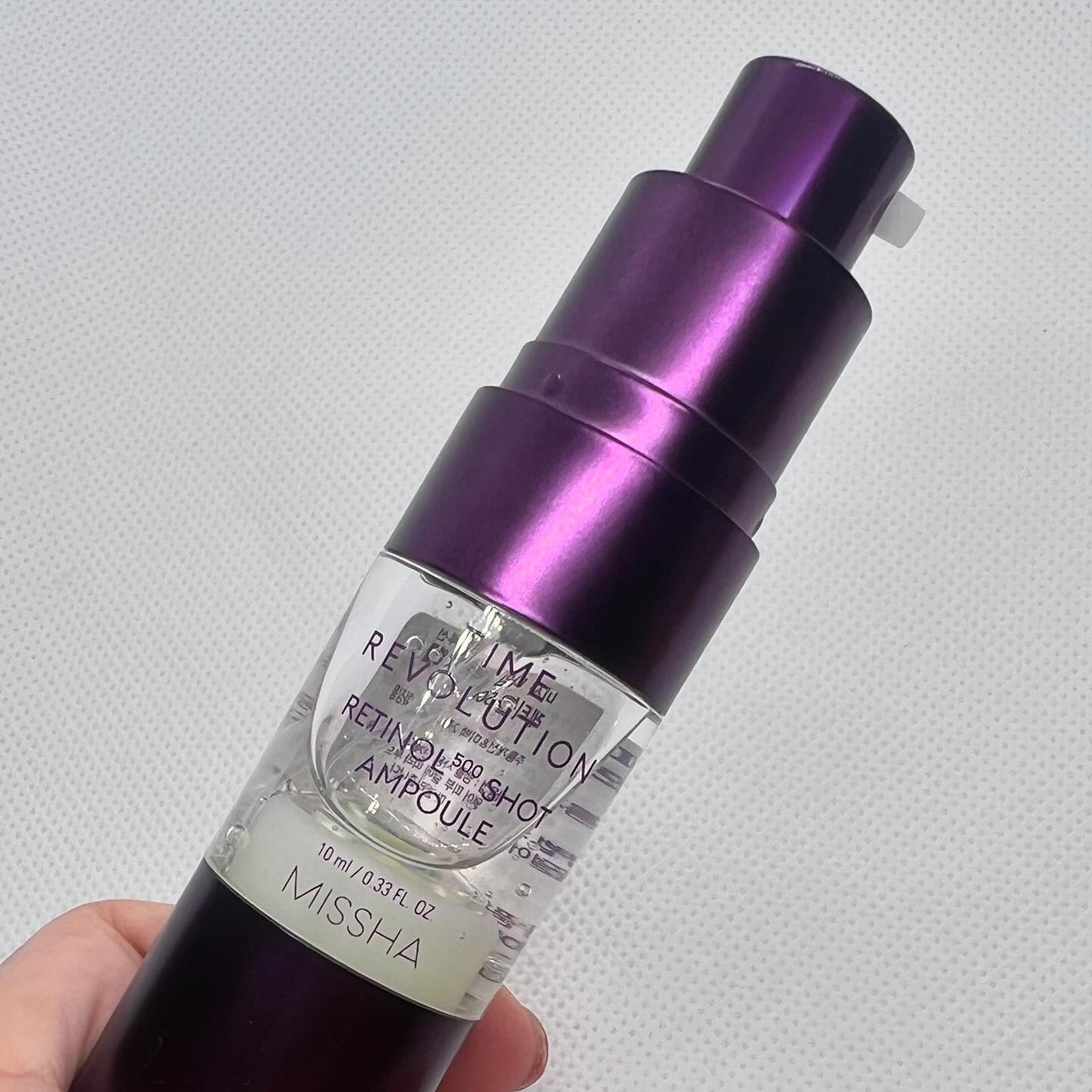 ミシャ タイムレボリューション レチ500ショット美容液/MISSHA/美容液を使ったクチコミ(2枚目)