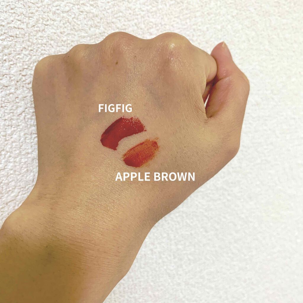 ジューシーラスティングティント/rom&nd/リップティントを使ったクチコミ（2枚目）