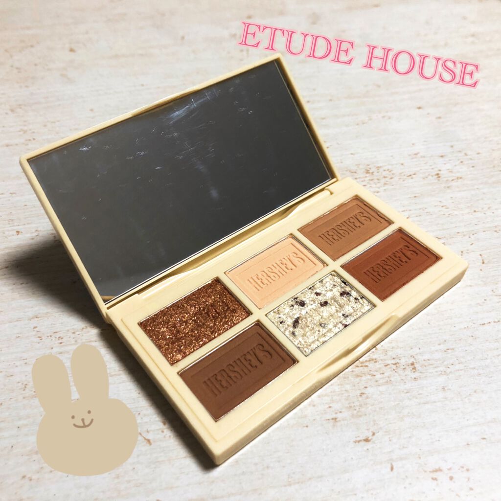 ハーシー プレイカラーアイズミニ/ETUDE/アイシャドウパレットを使ったクチコミ（1枚目）