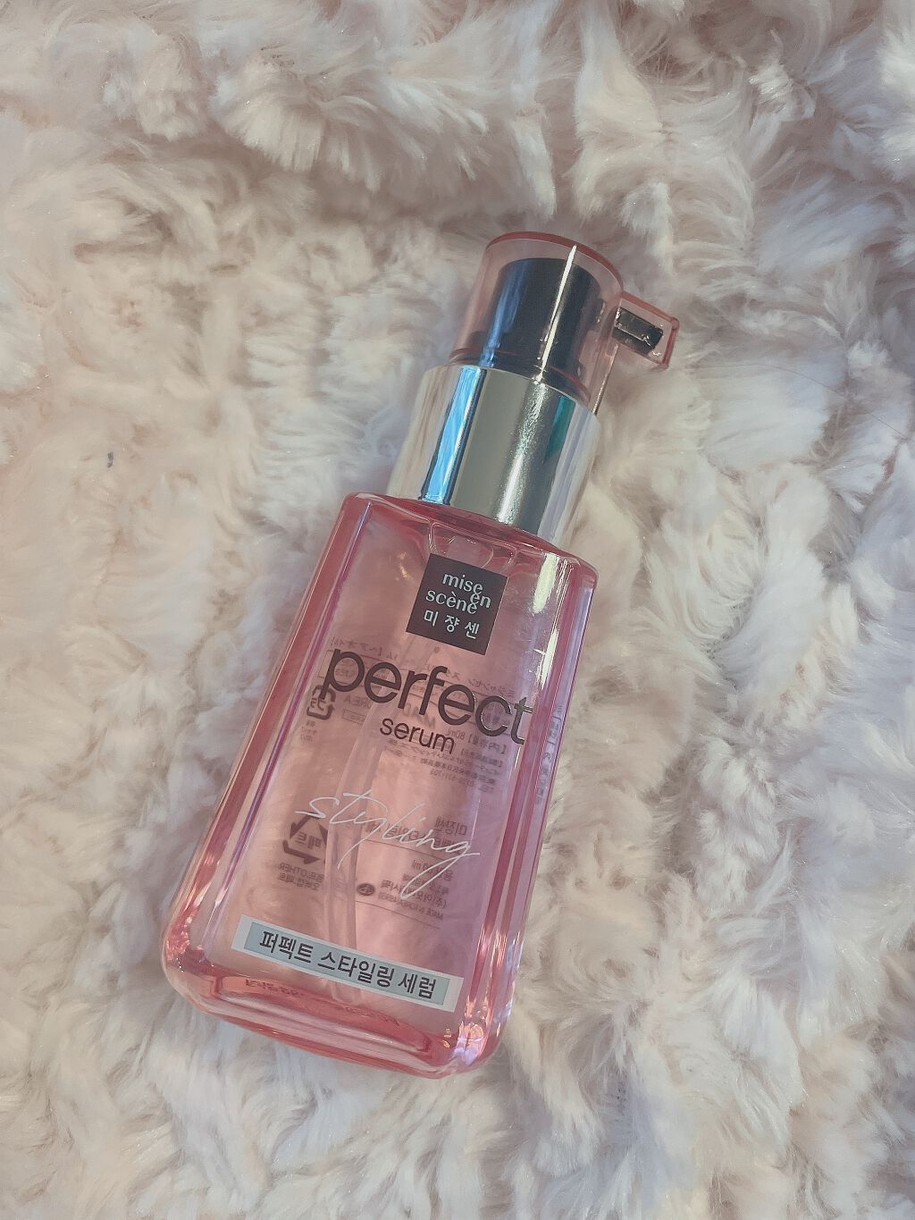 スタイリングセラム/miseenscene/ヘアオイルを使ったクチコミ(1枚目)