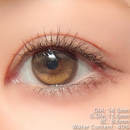 ORIANA EDGE+1DAY/蜜のレンズ/ワンデー(1DAY)カラコンを使ったクチコミ(8枚目)