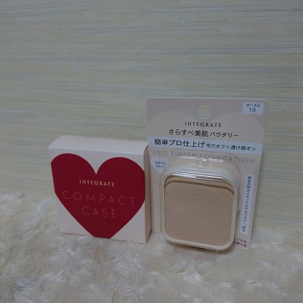 プロフィニッシュファンデーション/インテグレート/パウダーファンデーションを使ったクチコミ(2枚目)