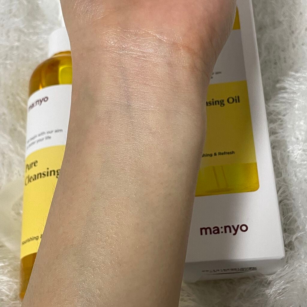 ピュア クレンジング オイル/manyo/オイルクレンジングを使ったクチコミ(4枚目)