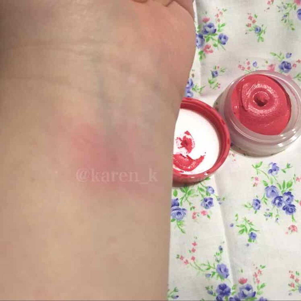 スフレチーク Souffle/DAISO/ジェル・クリームチークを使ったクチコミ（3枚目）