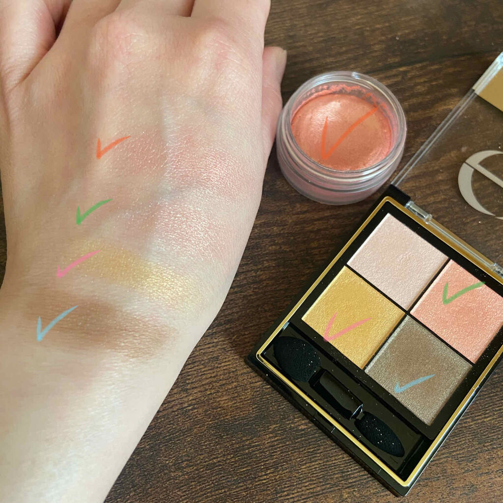 アイグロウ ジェム/DECORTÉ/ジェル・クリームアイシャドウを使ったクチコミ（3枚目）