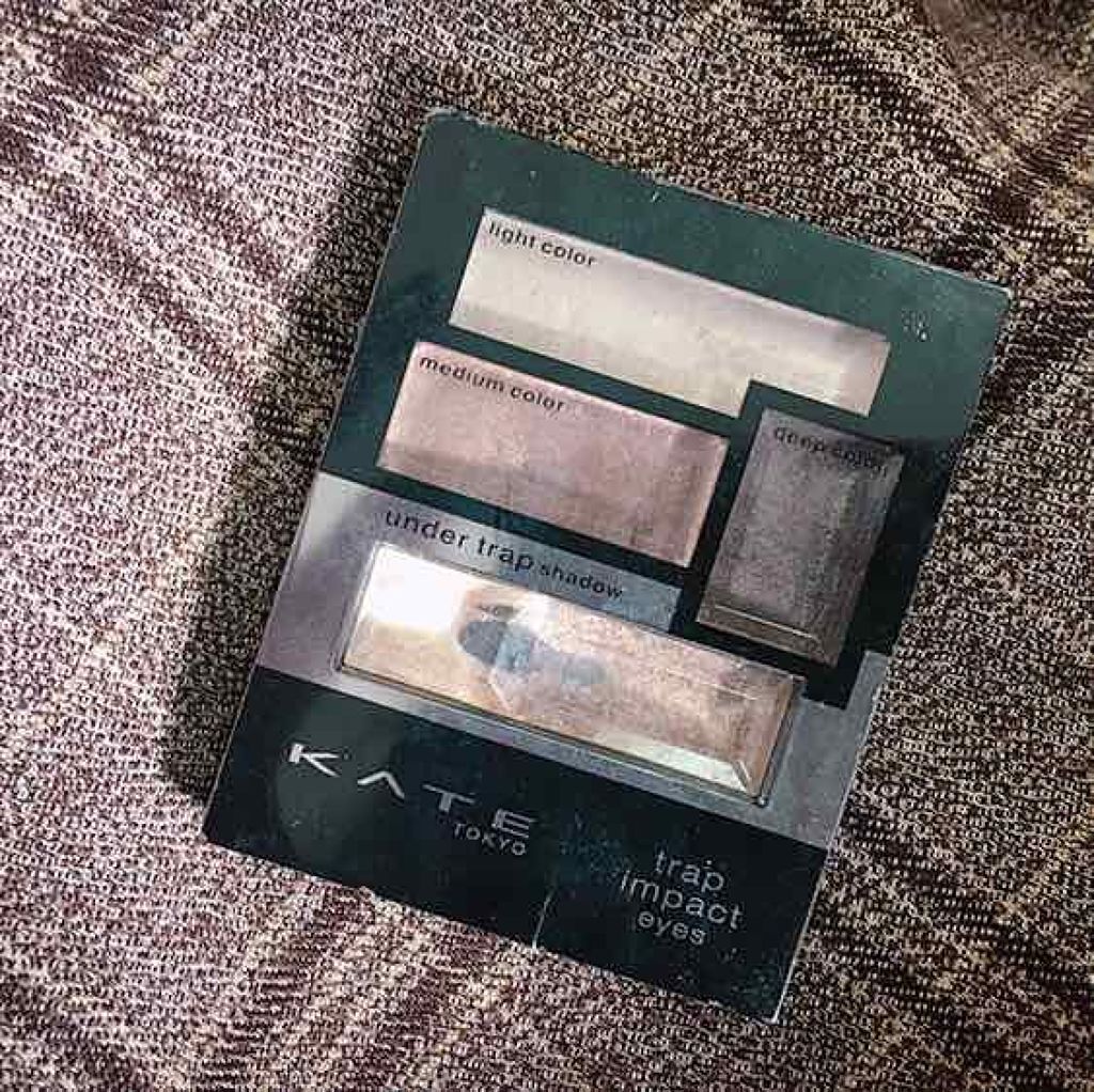 トラップインパクトアイズ/KATE/アイシャドウパレットを使ったクチコミ（1枚目）