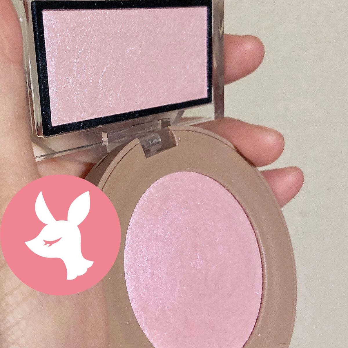 トゥルーディメンショングロウチーク/hince/パウダーチークを使ったクチコミ(3枚目)