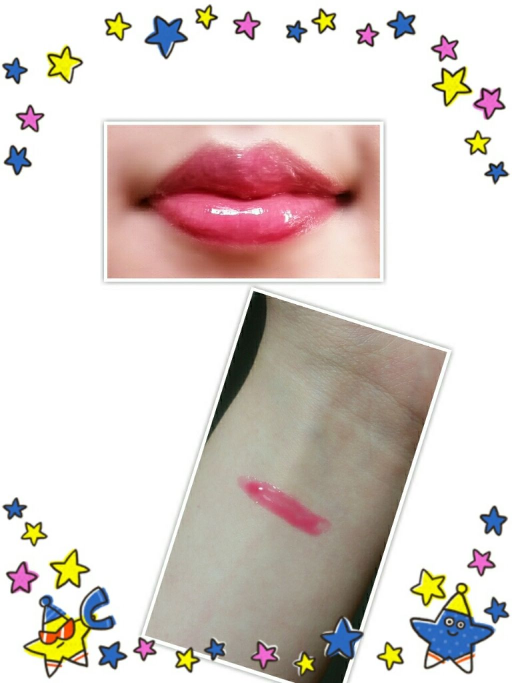 トーン ペタル エッセンス グロス/to/one/リップグロスを使ったクチコミ（2枚目）