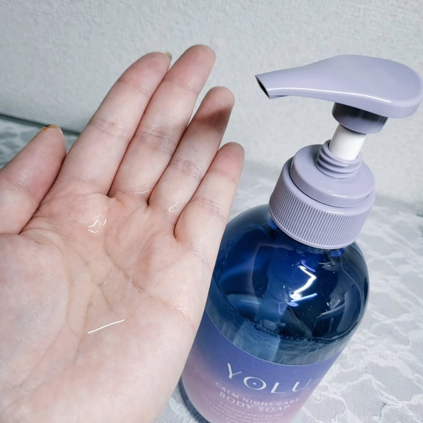カームナイトケアボディソープ/YOLU/ボディソープを使ったクチコミ（3枚目）
