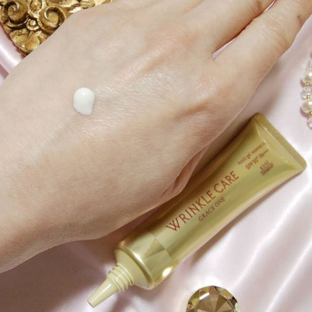 リンクルケア モイストジェル エッセンス UV /コーセーコスメポート/美容液を使ったクチコミ(2枚目)