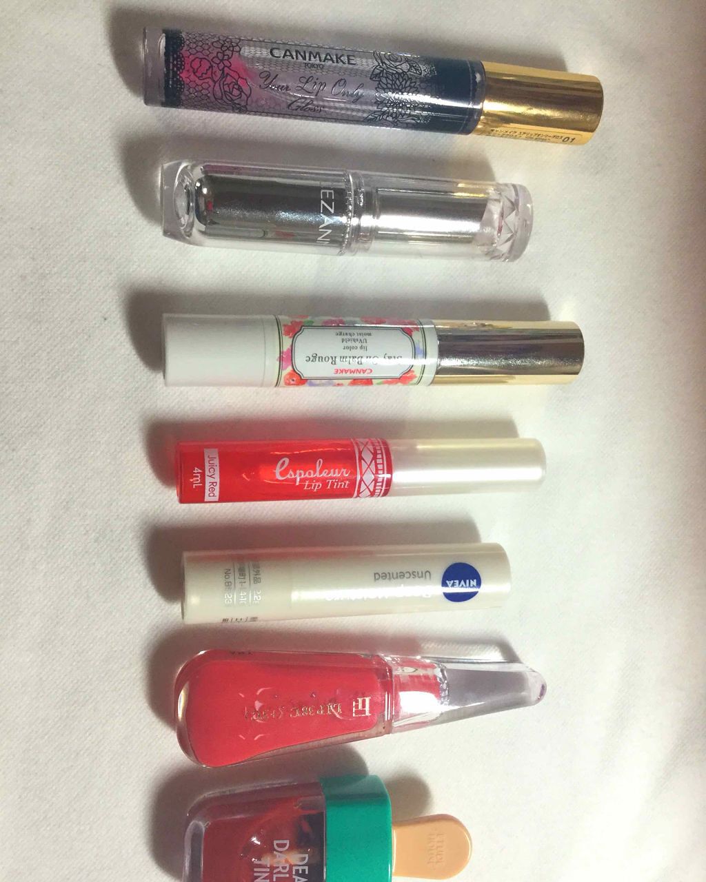 ラスティンググロスリップ/CEZANNE/口紅を使ったクチコミ（1枚目）