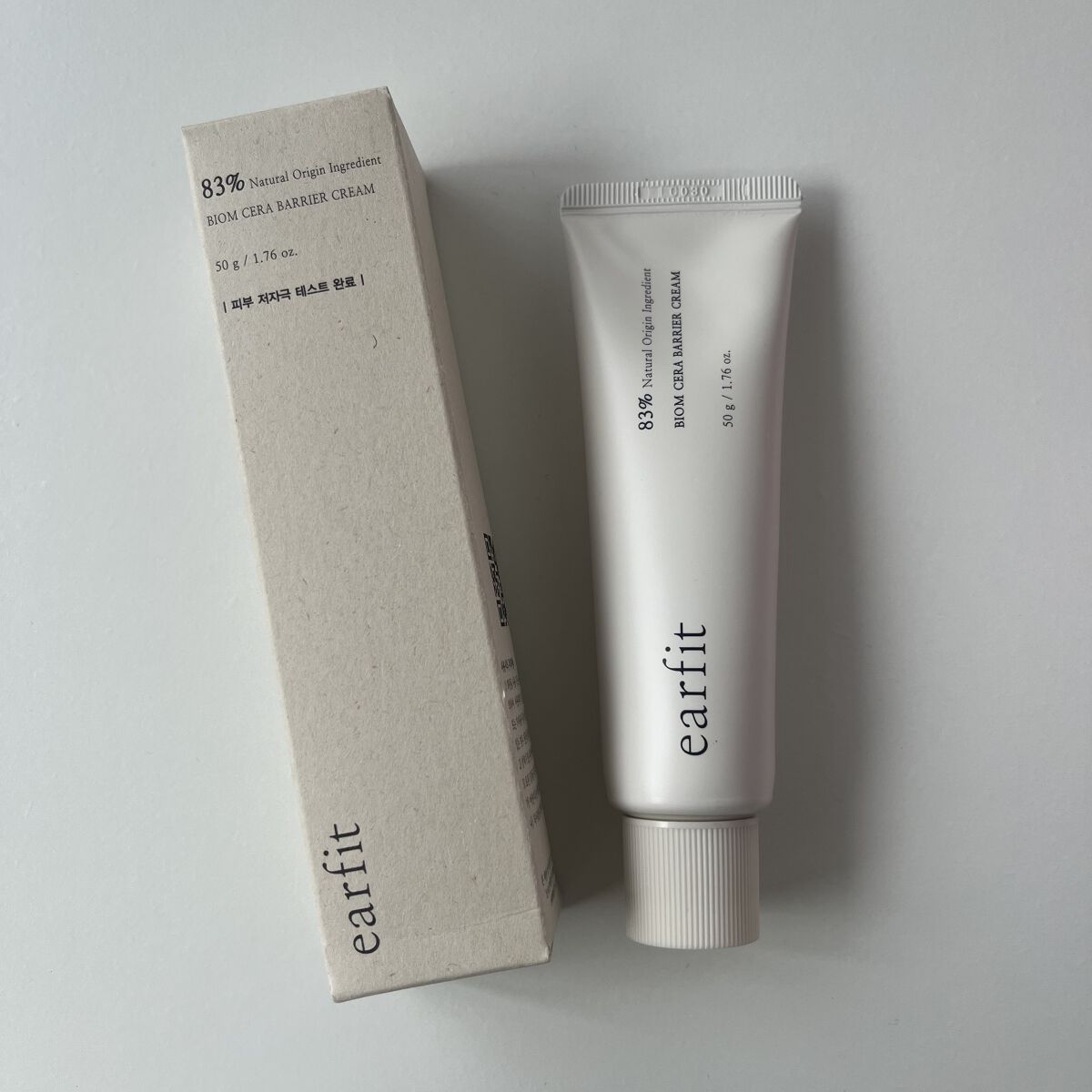 バイオムセラバリアクリーム/earfit/フェイスクリームを使ったクチコミ（1枚目）