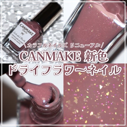 カラフルネイルズ N79 ドライフラワー/キャンメイク/マニキュアを使ったクチコミ(1枚目)