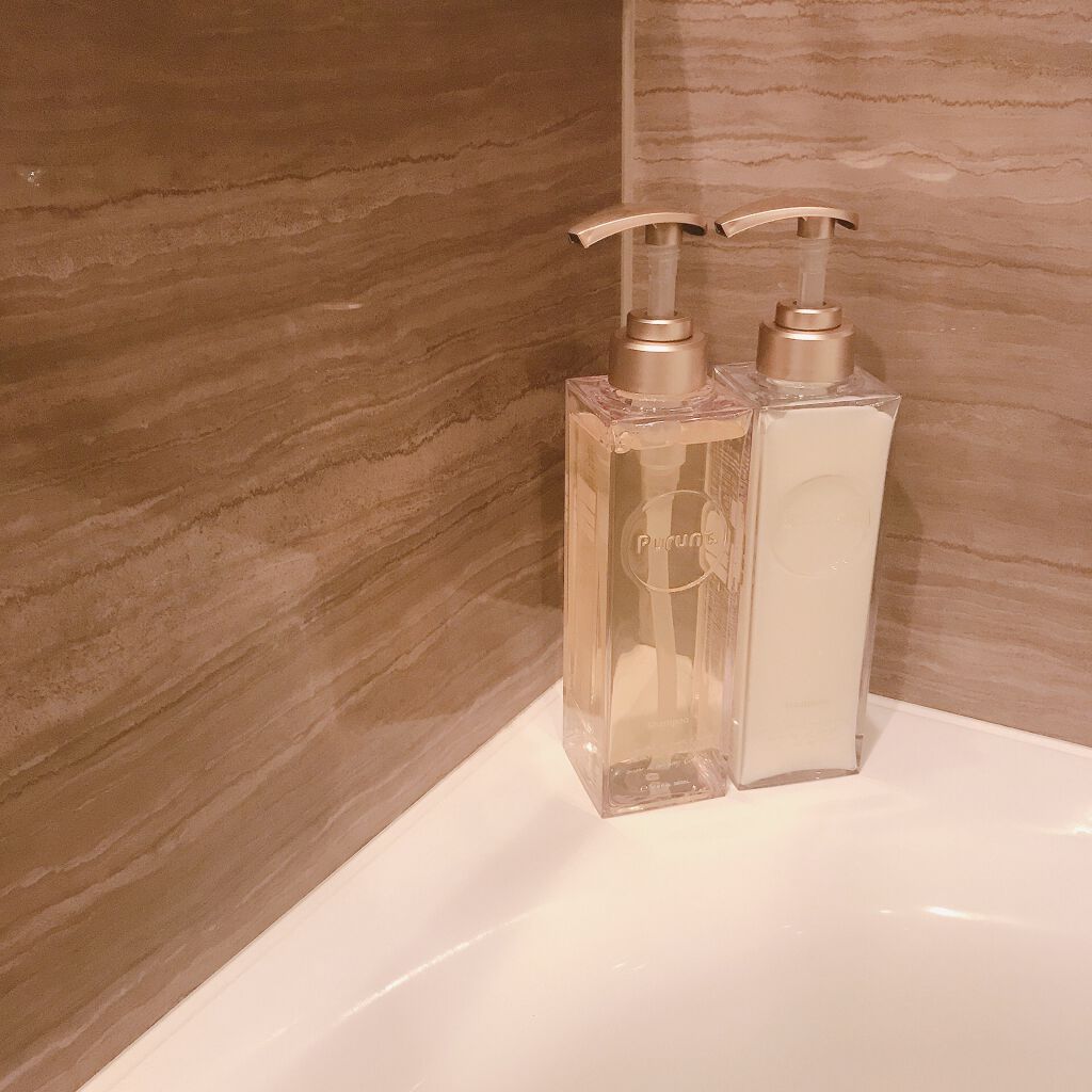 プルント モイストリッチ美容液シャンプー／モイストリッチリペア美容液トリートメント/Purunt./市販シャンプーを使ったクチコミ（3枚目）