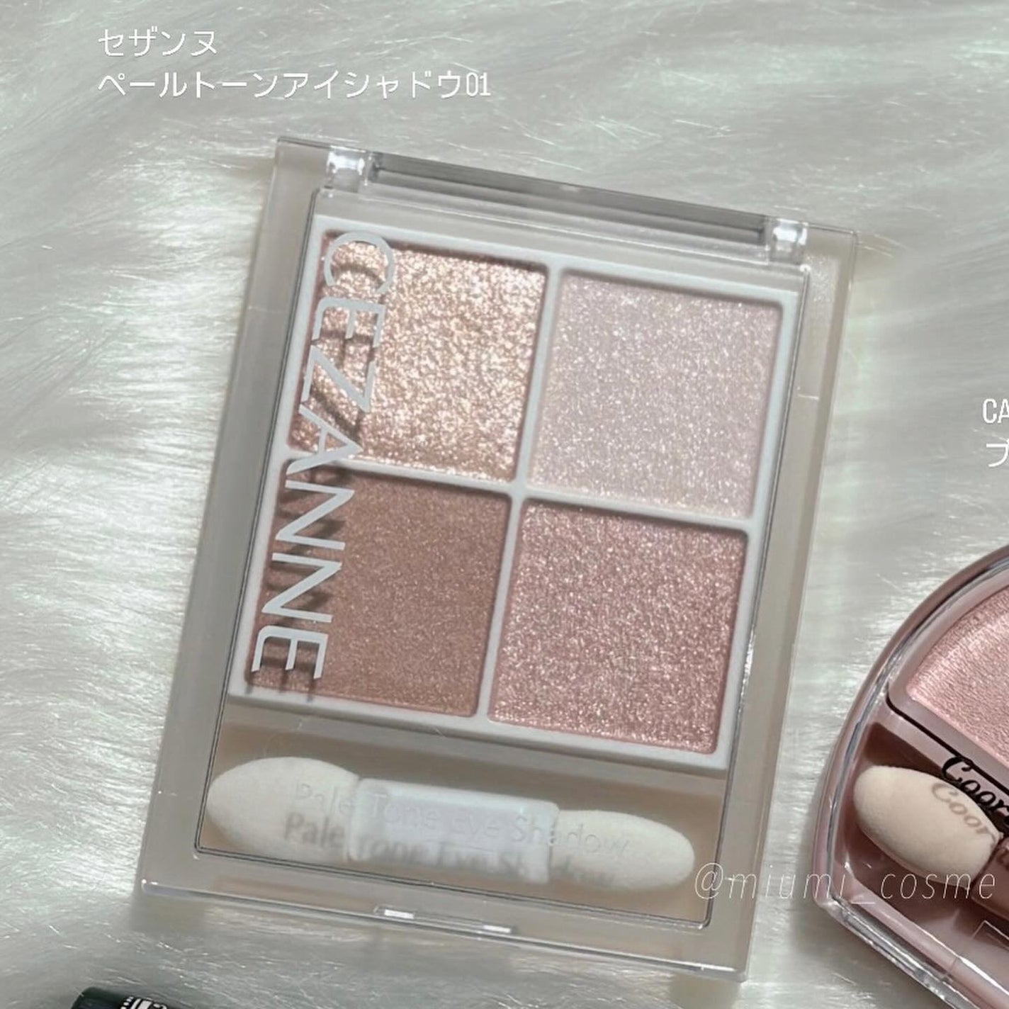 ペールトーンアイシャドウ/CEZANNE/アイシャドウを使ったクチコミ(3枚目)