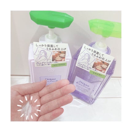 ダイアンボヌール モイスト&リペア シャンプー/トリートメント ナイトドリームティーの香り/ダイアン/市販シャンプーを使ったクチコミ(3枚目)