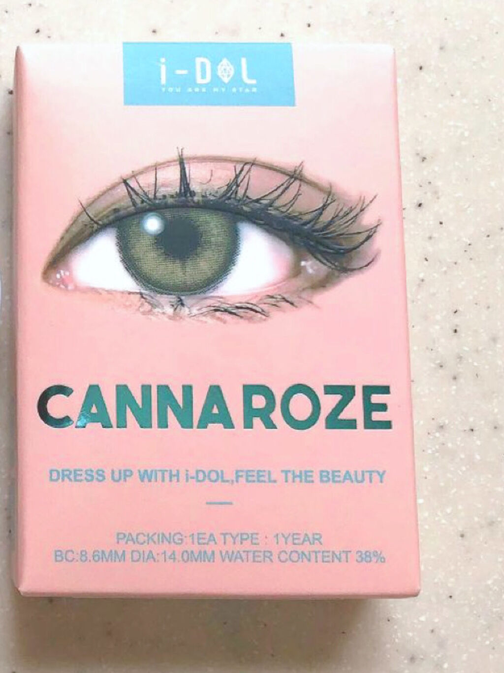 CANNA ROZE 1year/URIA i-DOL/カラーコンタクトレンズを使ったクチコミ（1枚目）