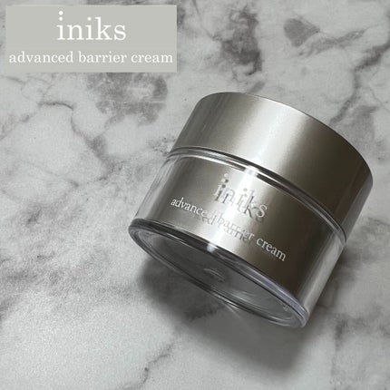 iniks アドバンスバリア クリーム (敏感肌用クリーム)のクチコミ「"角層保水量を高める"iniksの敏感肌用クリーム アドバンスバリア クリーム。
ハリ弾力ケ.....」(1枚目)