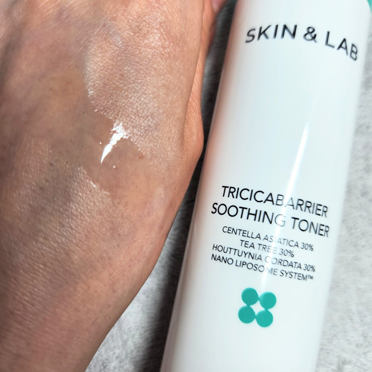 トリシカバリアスージングトナー/SKIN&LAB/化粧水を使ったクチコミ(3枚目)