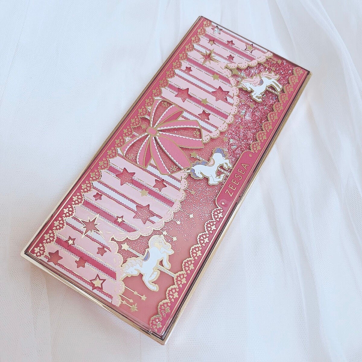 ZEESEA「ファンタジーパーク」12色アイシャドウパレット/ZEESEA/アイシャドウパレットを使ったクチコミ(4枚目)