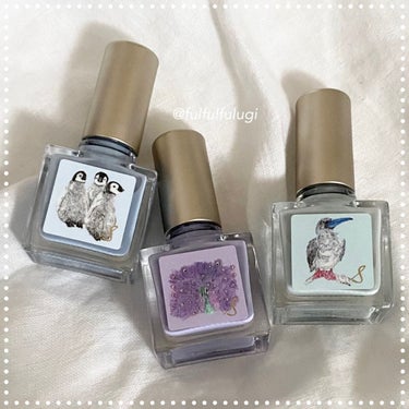  nail S(ネイルエス)  ネイルエスのクチコミ「ネイルエスの紫陽花ネイル。
梅雨の時期に購入した、紫陽花カラーのネイル。

どれも色がキレイで.....」（2枚目）