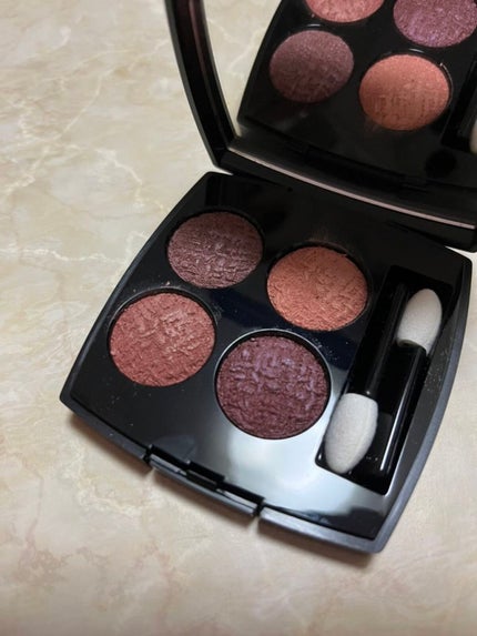 レ キャトル オンブル ツイード/CHANEL/アイシャドウパレットを使ったクチコミ(2枚目)